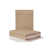 BONG Forsendelsespose i Papir, 162 x 229 mm Kile i siden, krydset bund, Kraftpapir Kraftpapir 2 selvklæbende lukninger, afri Uden håndtag, brun, karton a 250 stk FSC Mix Credit