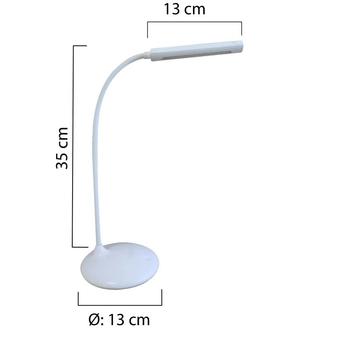 UNILUX Bordslampa UNILUX Nelly LED Vit (400124483)