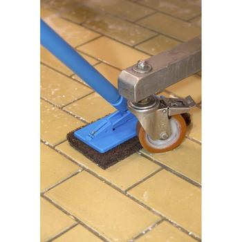 Vikan SKUREPAD NYLON HÅRD BRUN (5523)