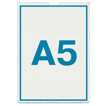 ESSELTE U-hoezen A5 Transparant polypropyleen 15,5 cm x 21,5 cm 100 stuks (47775)