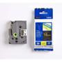 BROTHER Labeltape, Brother Labeltape, TZE344 18mmx8.00m guld/sort