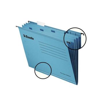 ESSELTE Suspension File Pendaflex 4tabA4 Blue Box of 10 (93133)