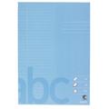 BANTEX Skoleblokk A4 32 linjer 40 ark Lyseblå