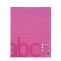 BANTEX Skoleblokk 17x21 7 Linjer 32 ark Rosa