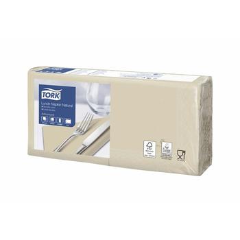 TORK 477350 Advanced servietter 33x33cm natur 200stk (477350*10)
