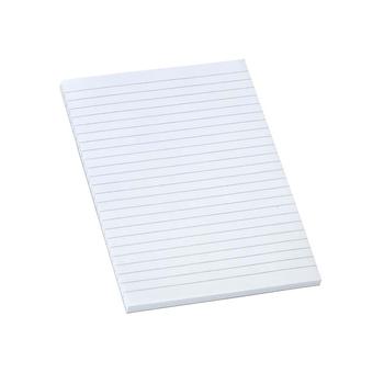 BANTEX Standardblok,  Bantex, Standard pad, A5 hvid, 148x210mm,  60g/m2, pakke a 5 stk (100051787*5)