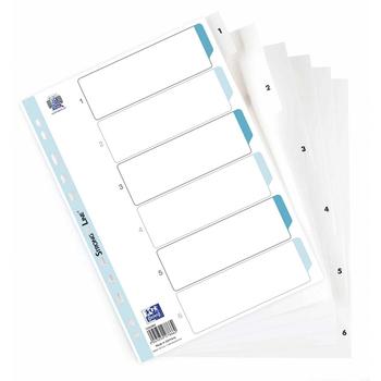 ELBA Register, Elba, A4, 210x297mm,  hvid (100204806*35)