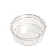 Færch Skål, Færch, C 2227-1O, Rund 250 ml, Ø 117, højde 45 RPET, transparent, Deli Pot karton a 500 stk 1-rums