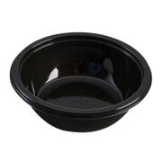 Færch Plastbakke, Færch, C 0124-1F, Rund 290 ml, Ø 124, højde 37 C-PET, sort, t/ovn & microovn karton a 594 stk 1-rums