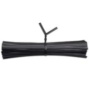 ØVRIGE Plastclips, metal, sort pakke a 1000 stk, Twist-ties