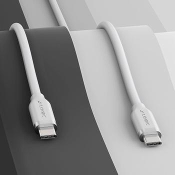 ALOGIC Elements 240W USB-C to USB-C Charging Cable, 2m Silicone - White (ELSI5U2CCWH2)