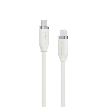 ALOGIC Elements 240W USB-C to USB-C Charging Cable, 2m Silicone - White (ELSI5U2CCWH2)