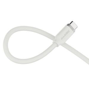 ALOGIC Elements 240W USB-C to USB-C Charging Cable, 2m Silicone - White (ELSI5U2CCWH2)