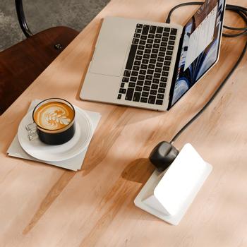 TWELVESOUTH PowerCord 3 meter EU, hållbar och snygg förlängningssladd - Slate (TS-25412)