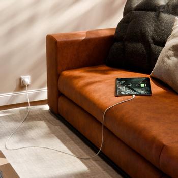 TWELVESOUTH PowerCord 1,2m - Vit/Dun (TS-25411)