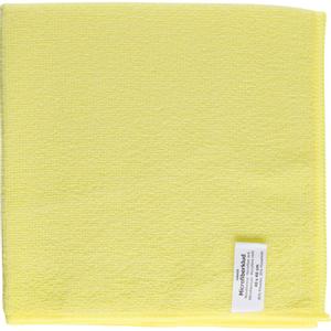 _ Rengøringsklud,  40x40cm, gul, mikrofiber,  basic (168455*20)