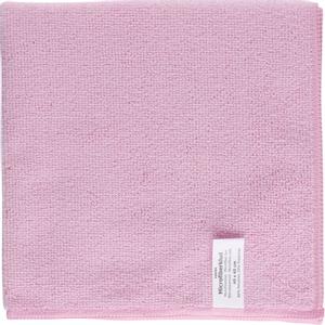 _ Rengøringsklud,  40x40cm, rød, mikrofiber,  basic (168454*20)