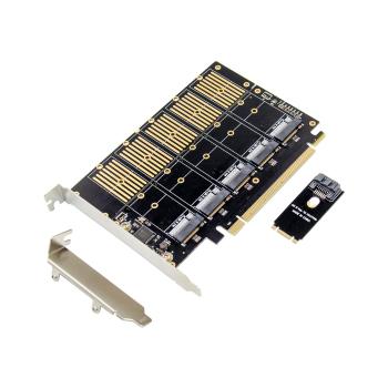 MICROCONNECT PCIe 5-Port M.2 Key B SATA3.0 (MC-PCIE-JMB585)