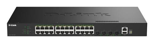 D-LINK 24 Ports GE PoE(30W) + 4 Ports 10G SFP+ Managed, 370W (DGS-1530-28P/E)