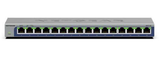 NETGEAR Switch GS116 16p 10/ 100/ 1000 Mbps (GS116-300EUS)