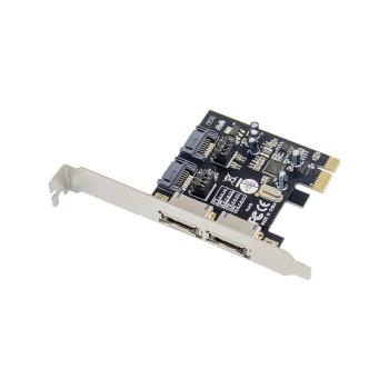 MICROCONNECT 2 port SATA3.0 PCIe card (MC-SATA3-T4)