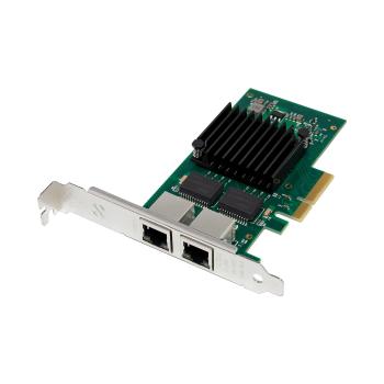 MICROCONNECT 2 port RJ45 network card, PCIe (MC-PCIE-I350-T2)