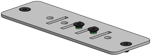 ERGONOMIC SOLUTIONS STAR152 convertor plate - (C2C002-02)