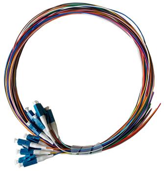LANVIEW Pigtail LC/UPC 9/125 OS2 (LVO-PIG-LCUPC-12CORE-OS2-2M)