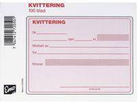  Kvittering A6 Selvkopierende 2x50 sett