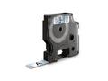 DYMO D1 Label Tape 12mmx7m Black on Transparent - S0720500