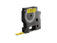 DYMO D1 9mm Black/Yellow labels 40918
