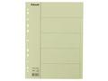 ESSELTE Skilleblad ESSELTE A4 5-delt manilla
