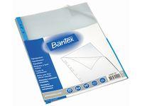 BANTEX Signallomme BANTEX A4 PP 80my blå (25) (205001)