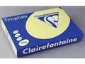CLAIREFONTAINE Kopipapir TROPHEE A3 80g sitrongul (500)