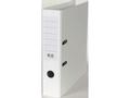  Brevordner 80mm skinne A4 hvit