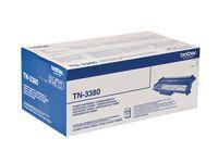BROTHER TN3380 - Black - original - toner cartridge - for Brother DCP-8110, 8150, 8155, 8250, HL-5440, 5450, 5470, 6180, MFC-8510, 8520, 8710, 8950