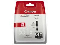 CANON n CLI-551 BKXL - 6443B001 - 1 x Black - High Yield - Ink tank - For PIXMA iP8750,iX6850,MG5550,MG5650,MG5655,MG6450,MG6650,MG7150,MG7550,MX725,MX925