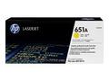 HP 651A gul LaserJet-tonerkassett, original