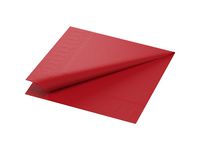 DUNI Serviett DUNI 1L 33cm rød (500) (171696*6)