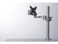 KENSON Monitor arm pole mount 7220a silver