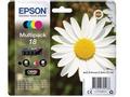 EPSON 18 ink cartridge black and tri-colour standard capacity 15.1ml 1-pack RF-AM blister