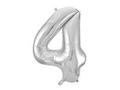 JOKER Ballong JOKER folie 86cm tall 4 sølv