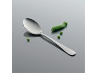 AIDA Atelier spiseske Pk/12 stk blank 19 cm