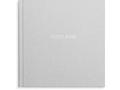 BURDE Gjestebok Ulinj 180x180mm Grå