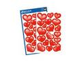 Z-Design Etikett AVERY dekor hjerter glitter (2)