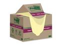 POST-IT Super Sticky Recycled notesblok 76x76mm gul 12stk