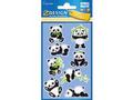 Z-Design Etikett AVERY dekor pandaer
