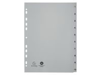 EXACOMPTA Register Forever A4 1-10 Grå