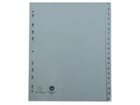 EXACOMPTA Register Forever A4 1-20 Grå