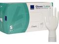 ABENA Hanske ABENA C. latex u/p S hvit (100)